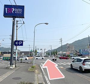 長良方面から１