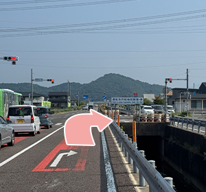 長良方面から２